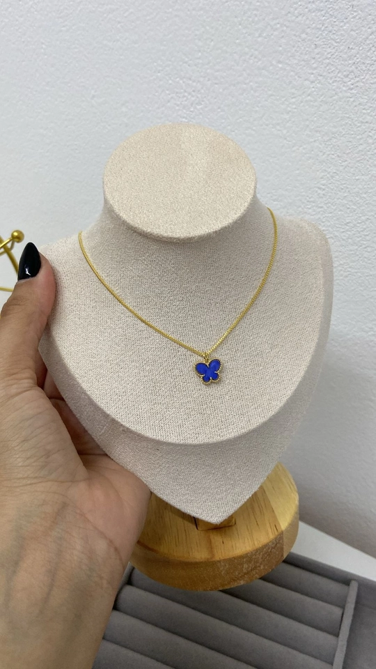 COLAR BORBOLETINHA - DOURADO - imagem 1
