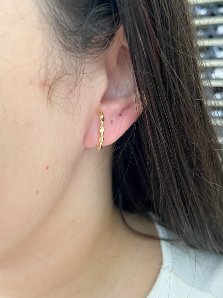 BRINCO EAR HOOK - DOURADO - 2