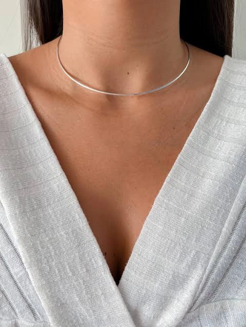 CHOKER ARO - PRATA 925 - 2