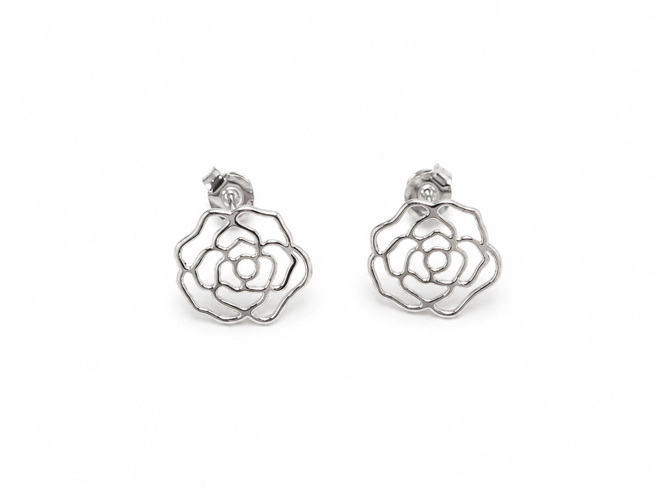 BRINCO FLOR - PRATA 925 - imagem 2