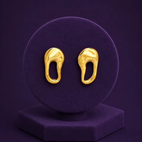 BRINCO PAROS - DOURADO - imagem 1