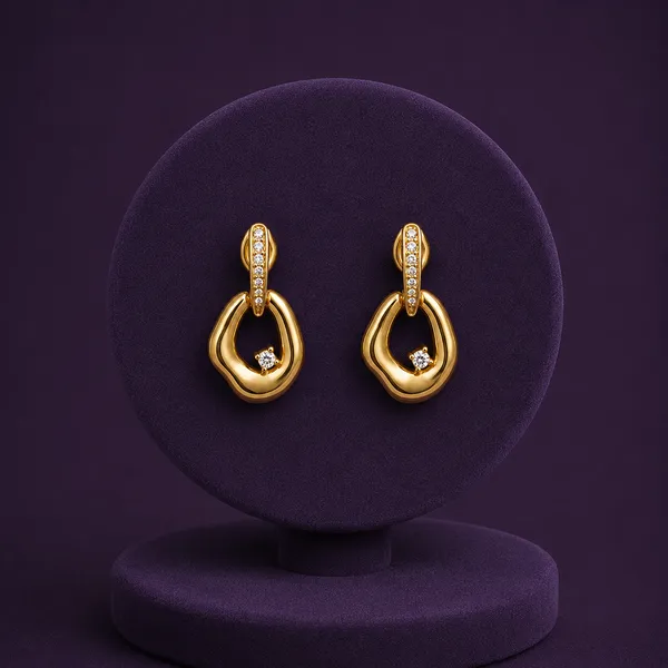 BRINCO ALY - DOURADO - imagem 1