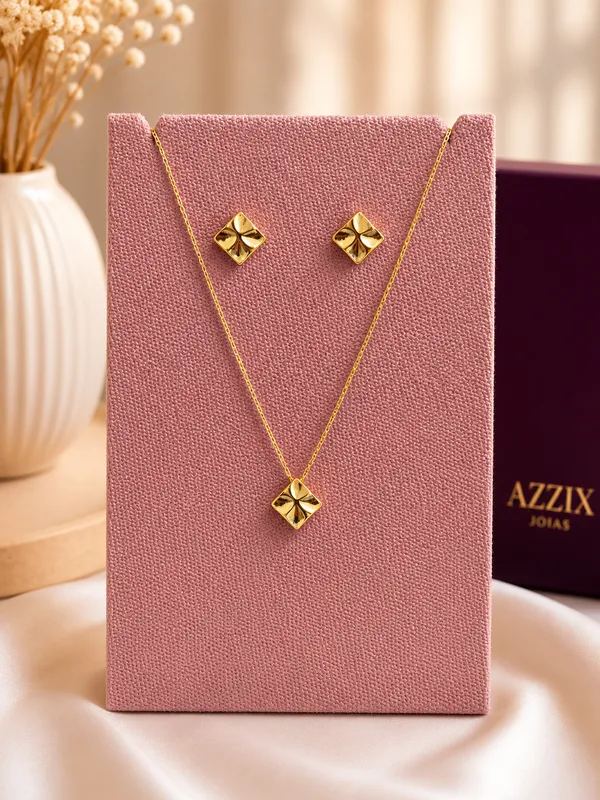 CONJUNTO MAG - DOURADO