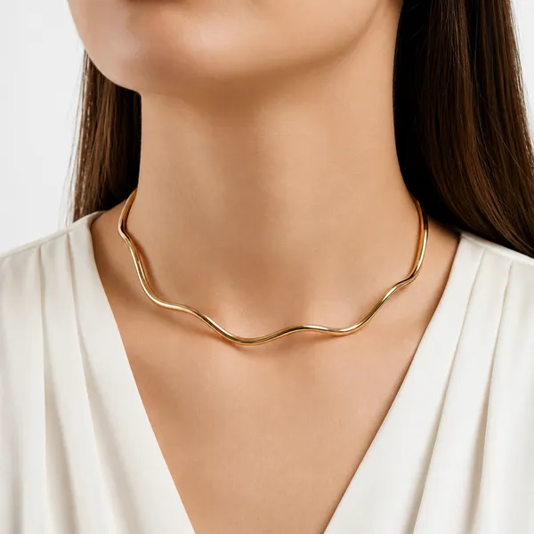 CHOKER ARO THALY - DOURADO - imagem 2