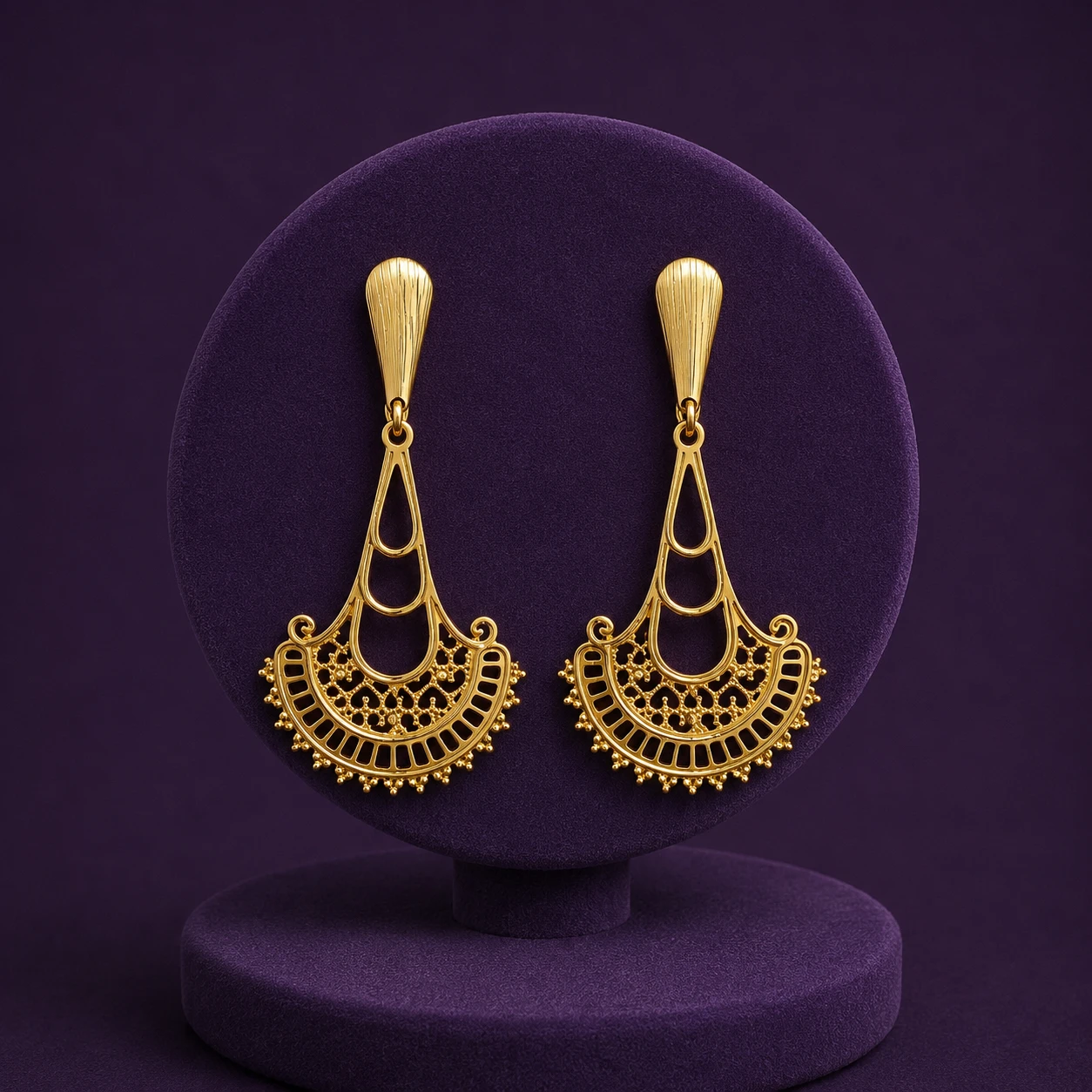 BRINCO MANDALA - DOURADO - 1