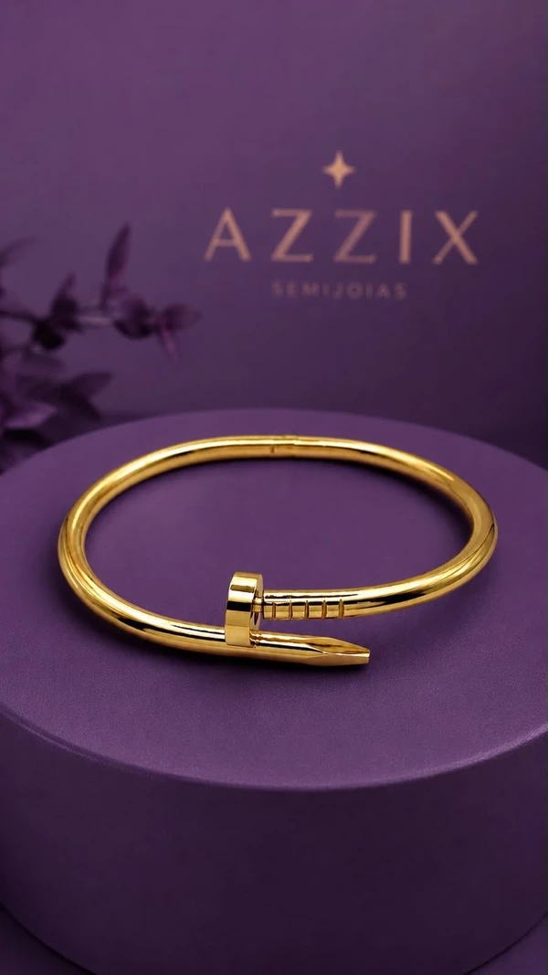 BRACELETE NAIL - AÇO INOX - imagem 1