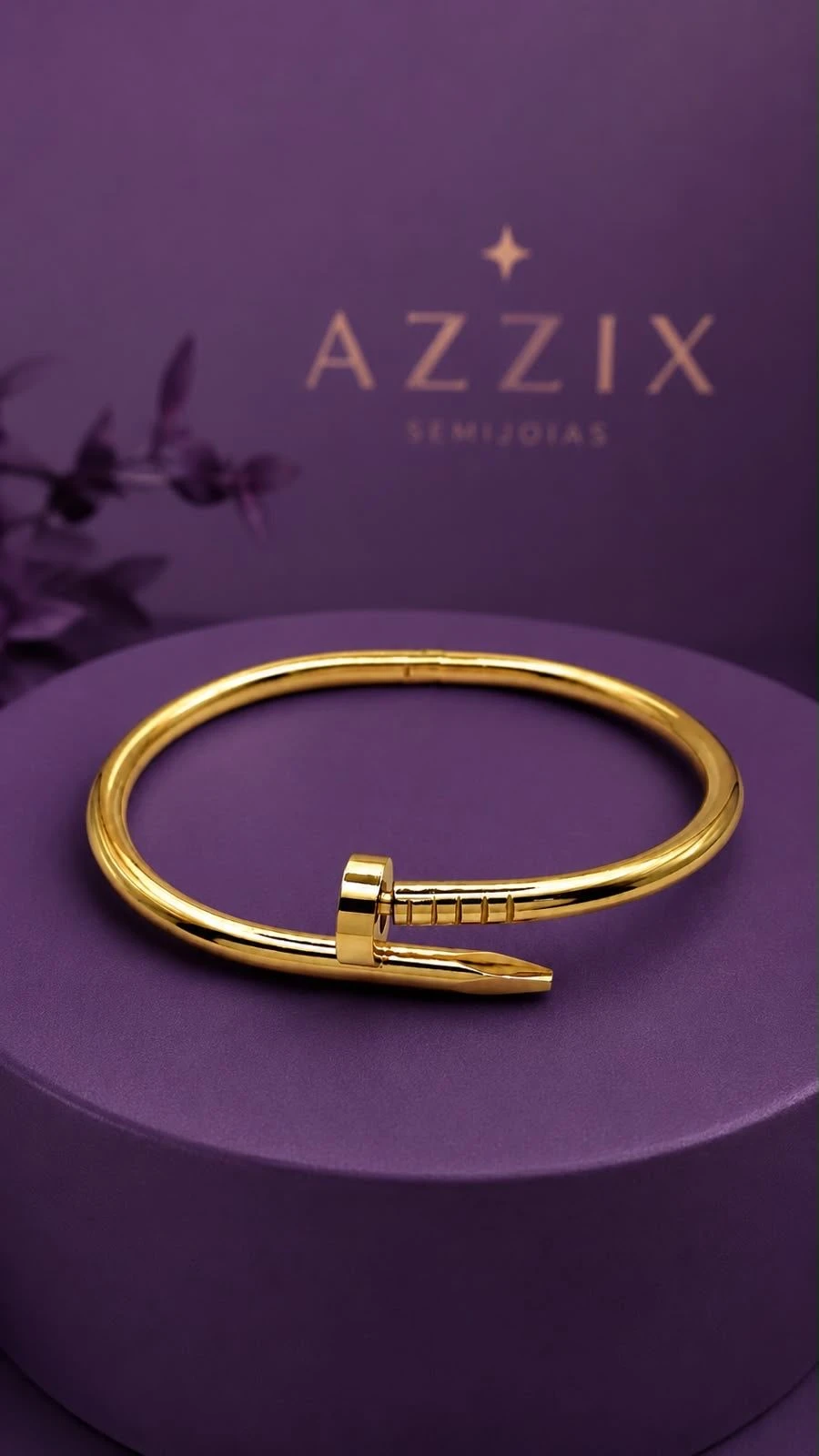 BRACELETE NAIL - AÇO INOX - 1