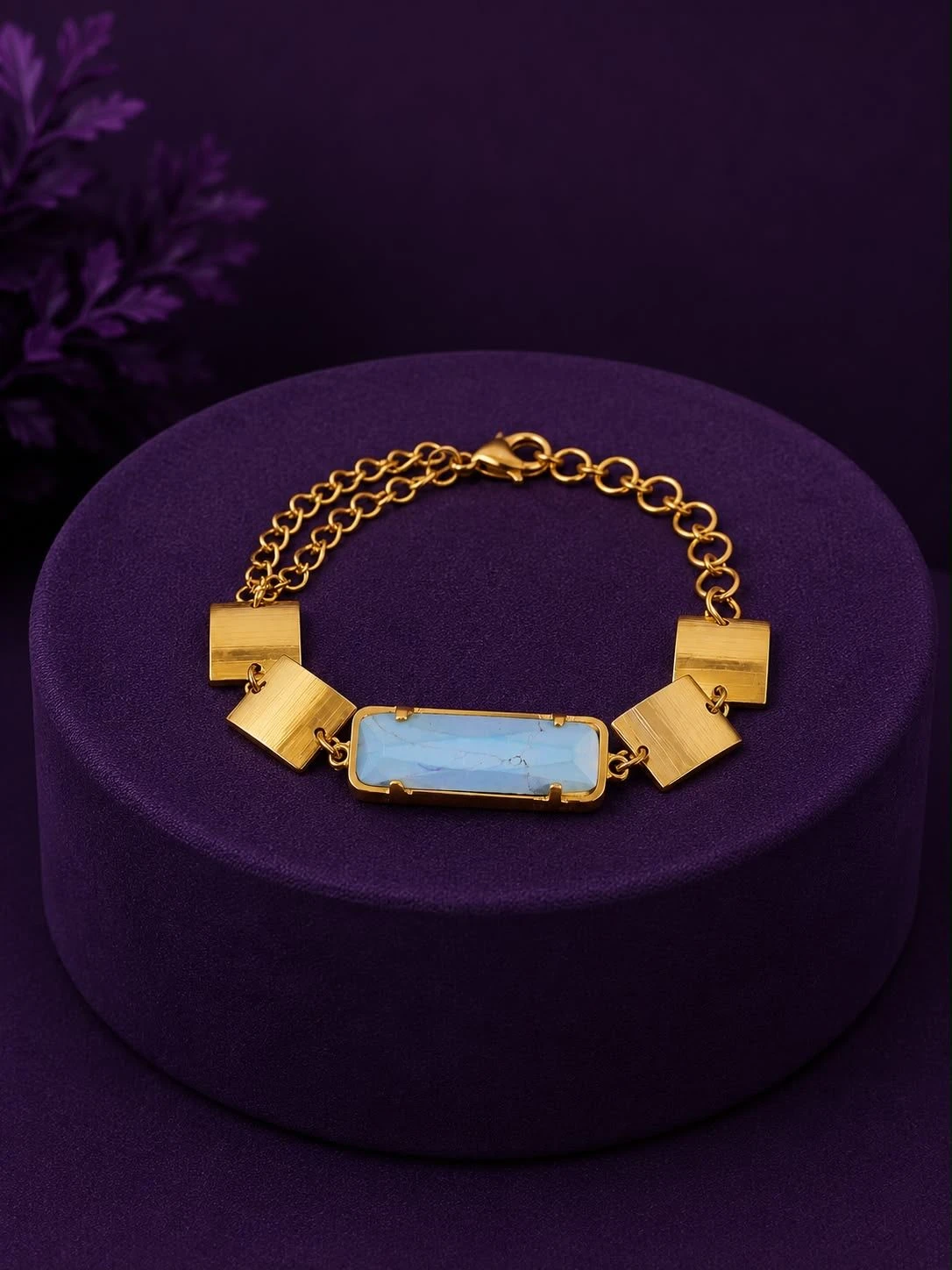 PULSEIRA ÁGATHA - DOURADA - 1