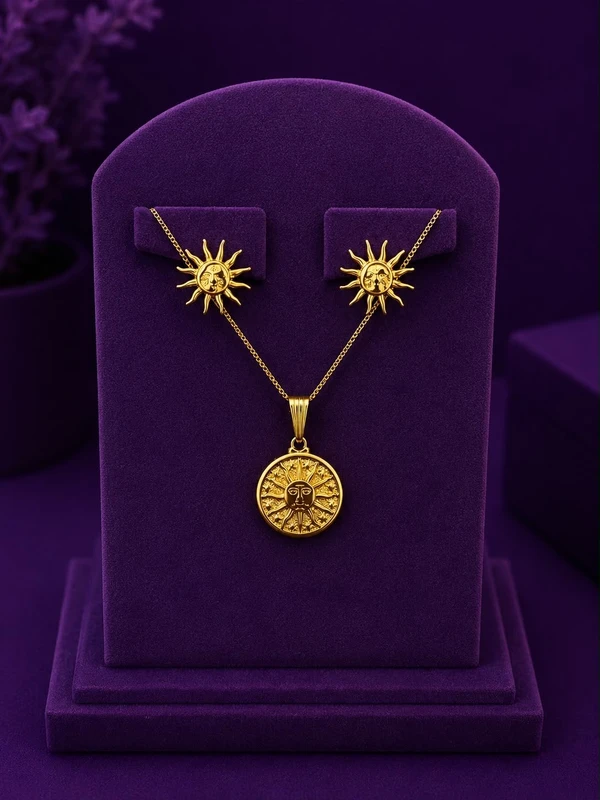 CONJUNTO SUN - DOURADO 