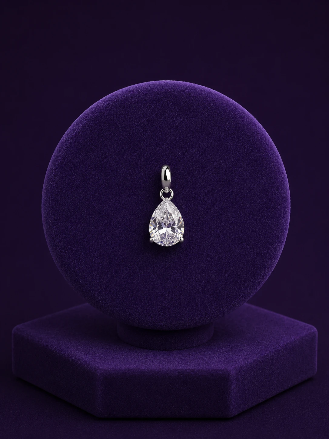 PINGENTE GOTA - PRATA 925 - 1