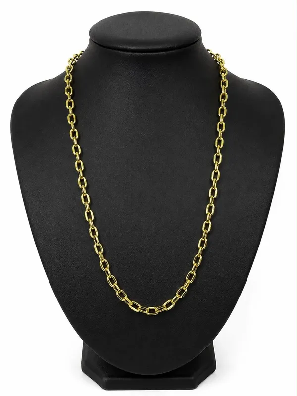 CORDÃO ORK AÇO DOURADO 