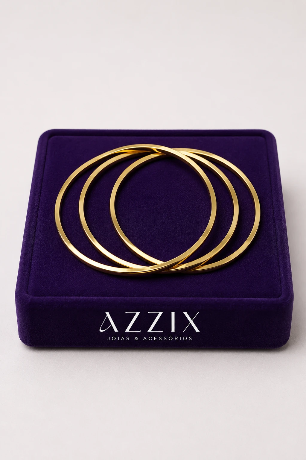 BRACELETE TRIO - AÇO INOX - 1