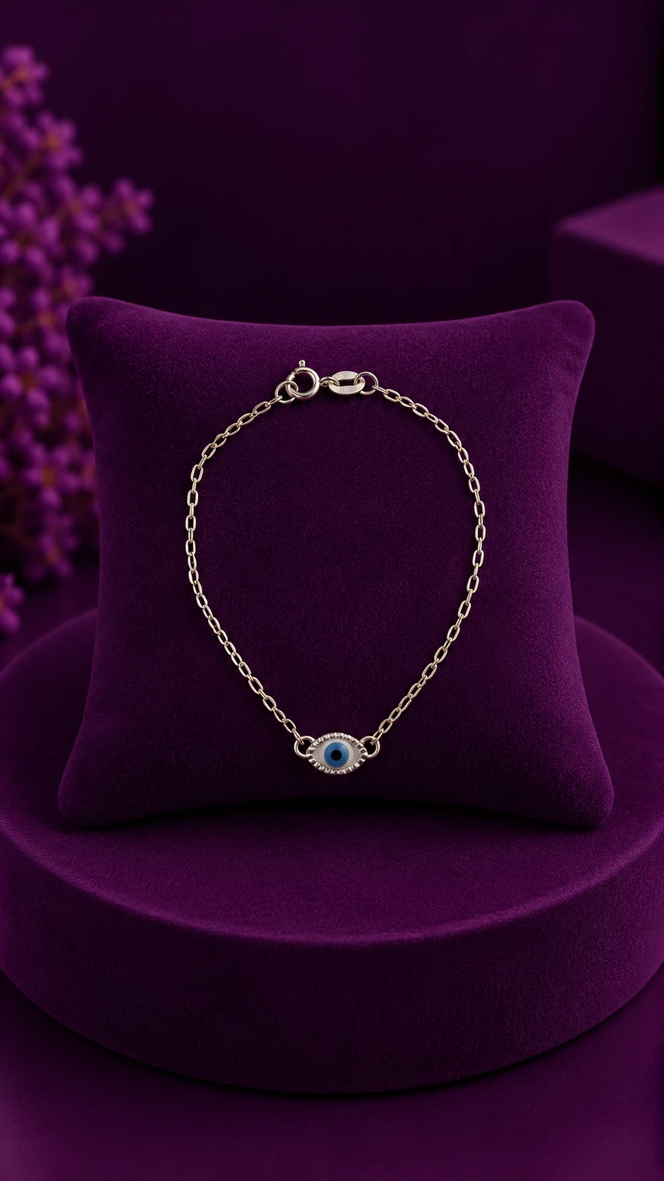 PULSEIRA OLHO GREGO - PRATA 925 - 1