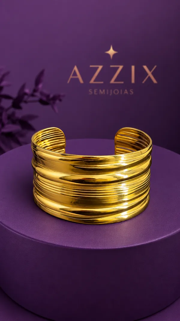 BRACELETE BRUNA - AÇO INOX