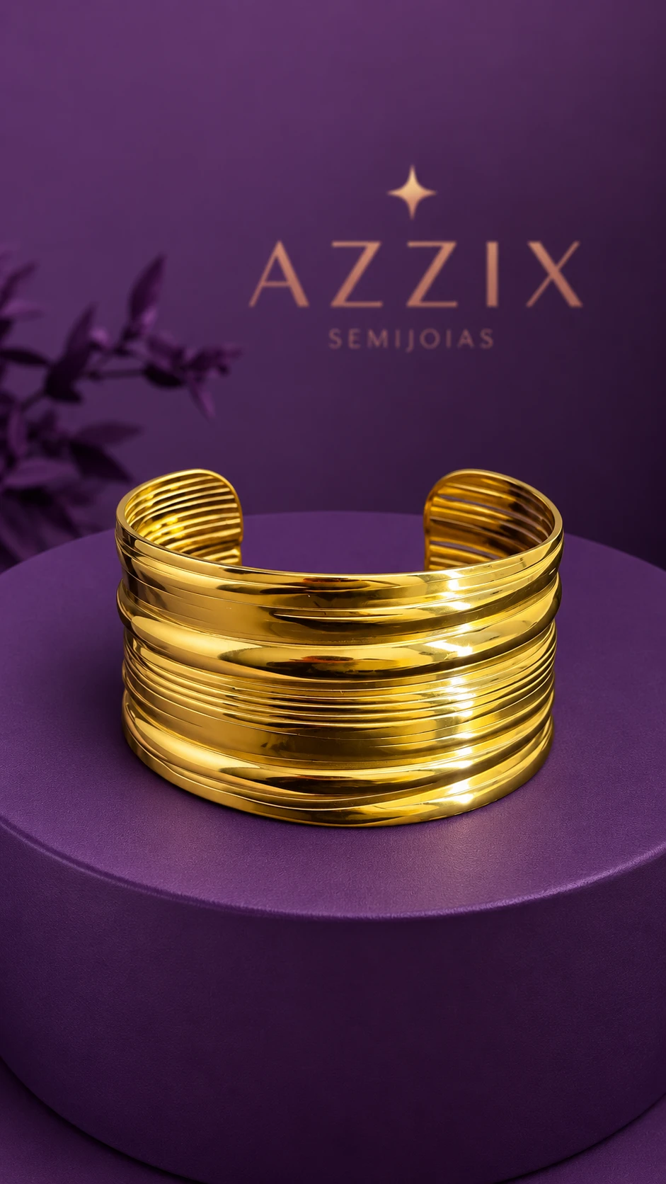 BRACELETE BRUNA - AÇO INOX - 1