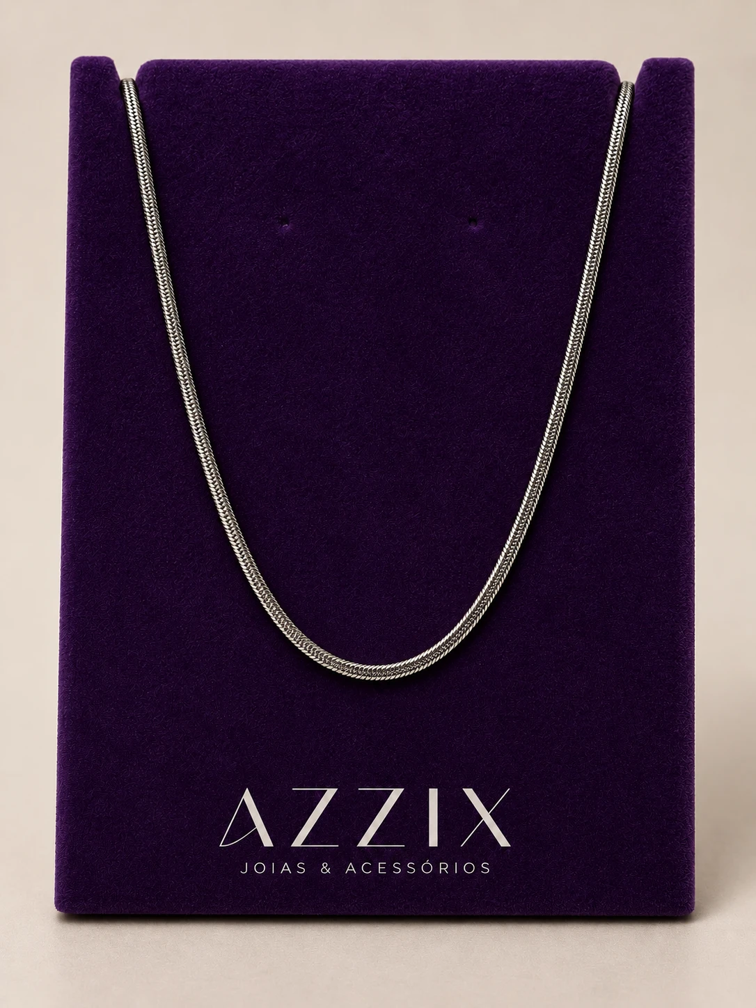 COLAR FITA - AÇO INOX - 1