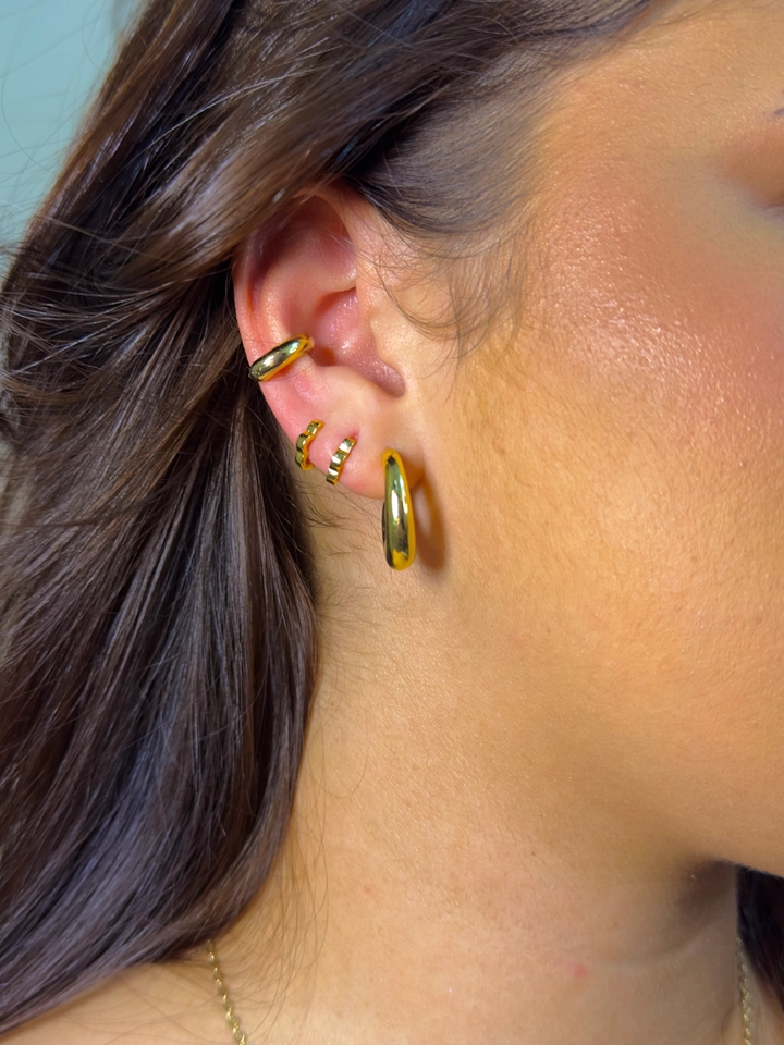1 UNIDADE PIERCING FAKE - DOURADO - imagem 2