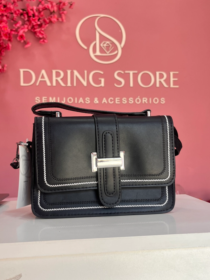 Bolsa Diana preta M - 1
