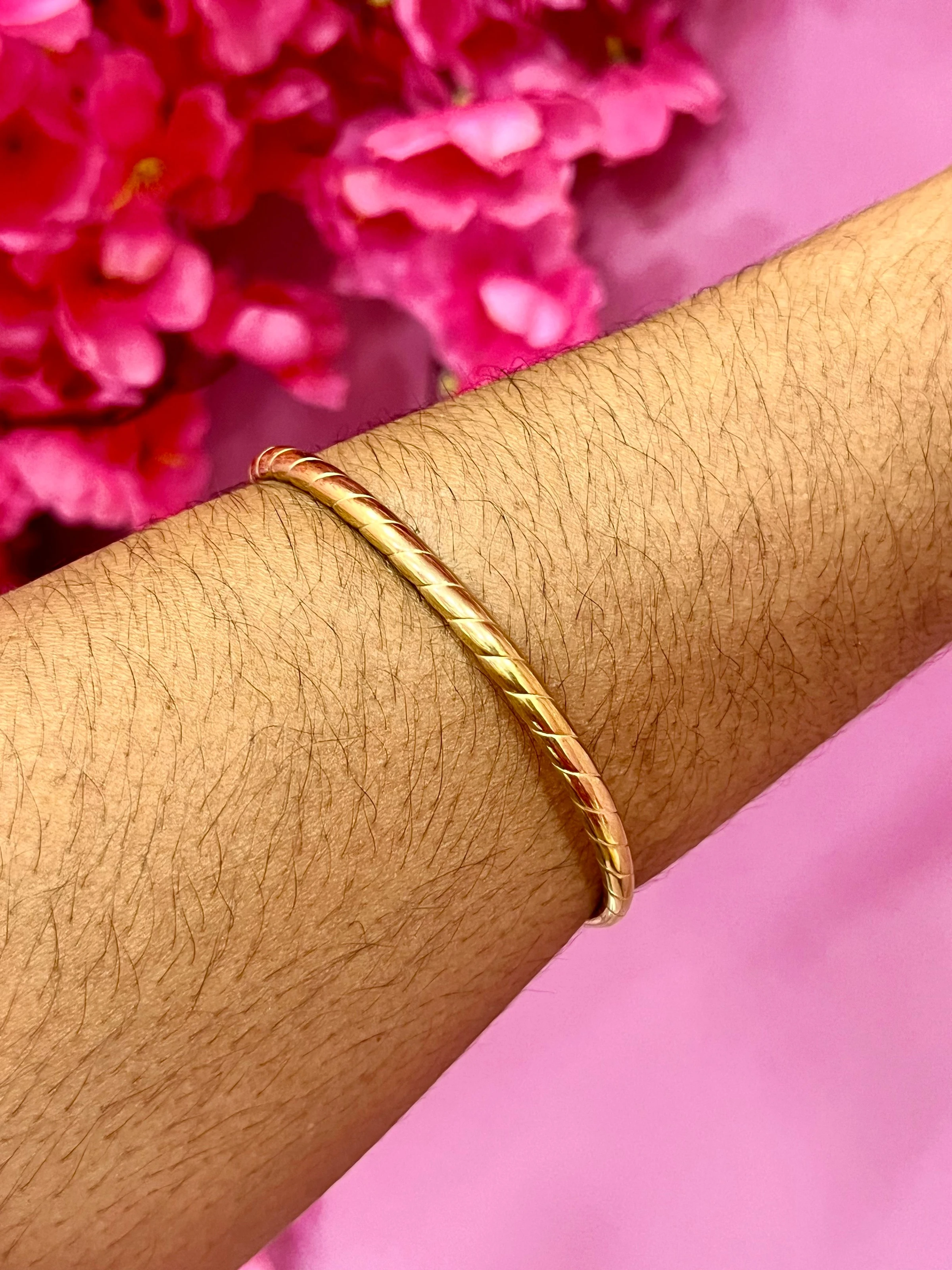 Bracelete riscado Aço - 1