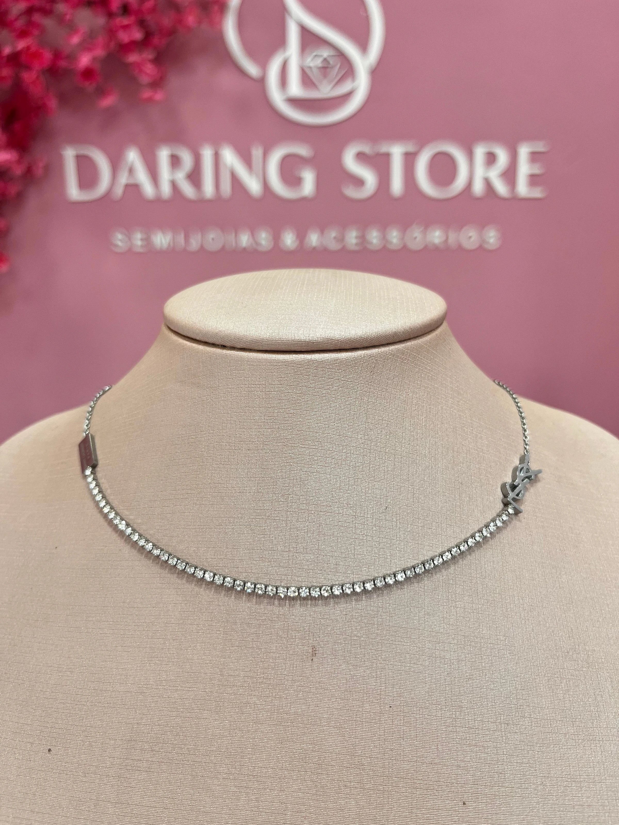 Choker Riviera aço  - 1