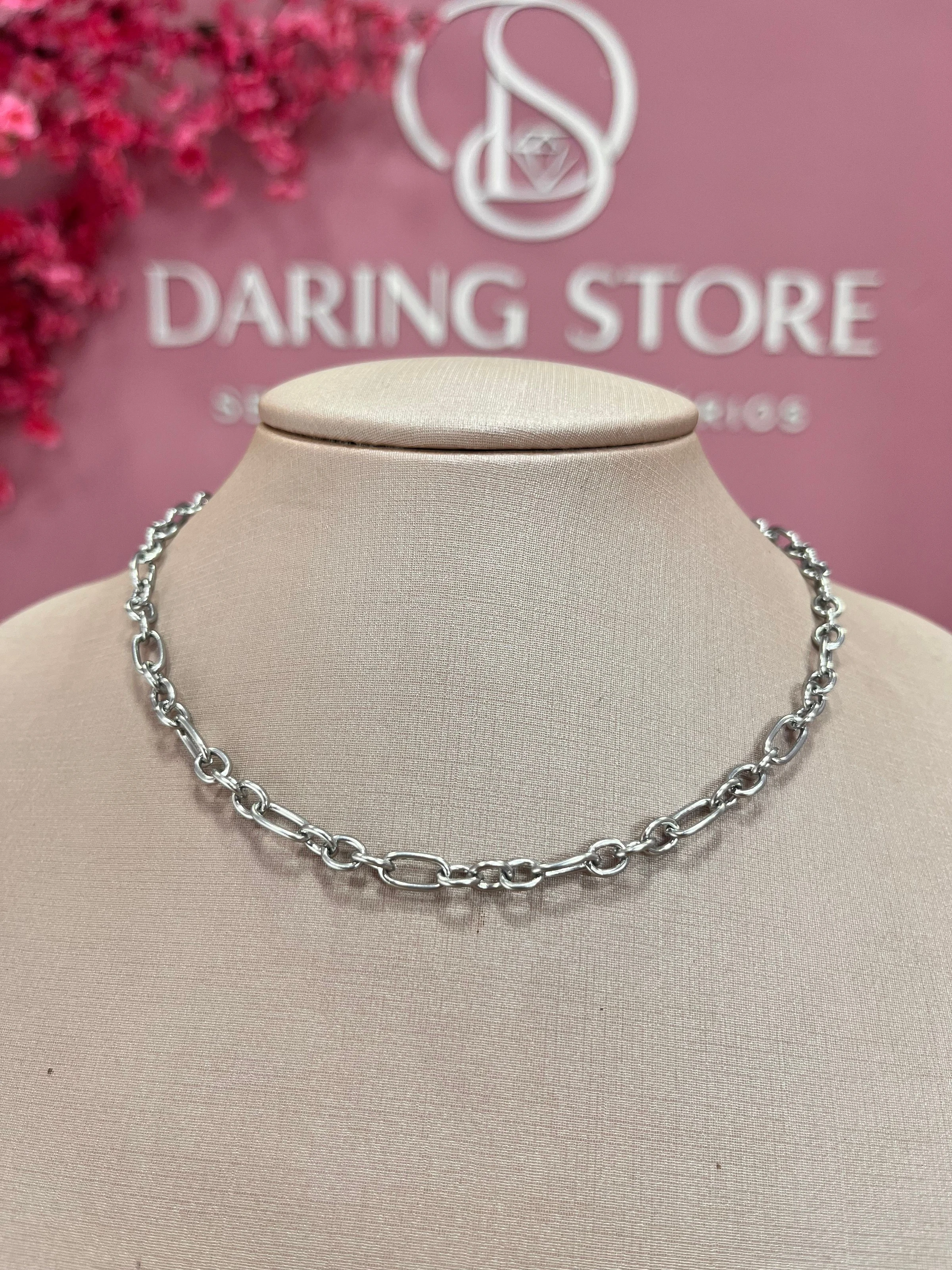 Choker Elos aço - 1