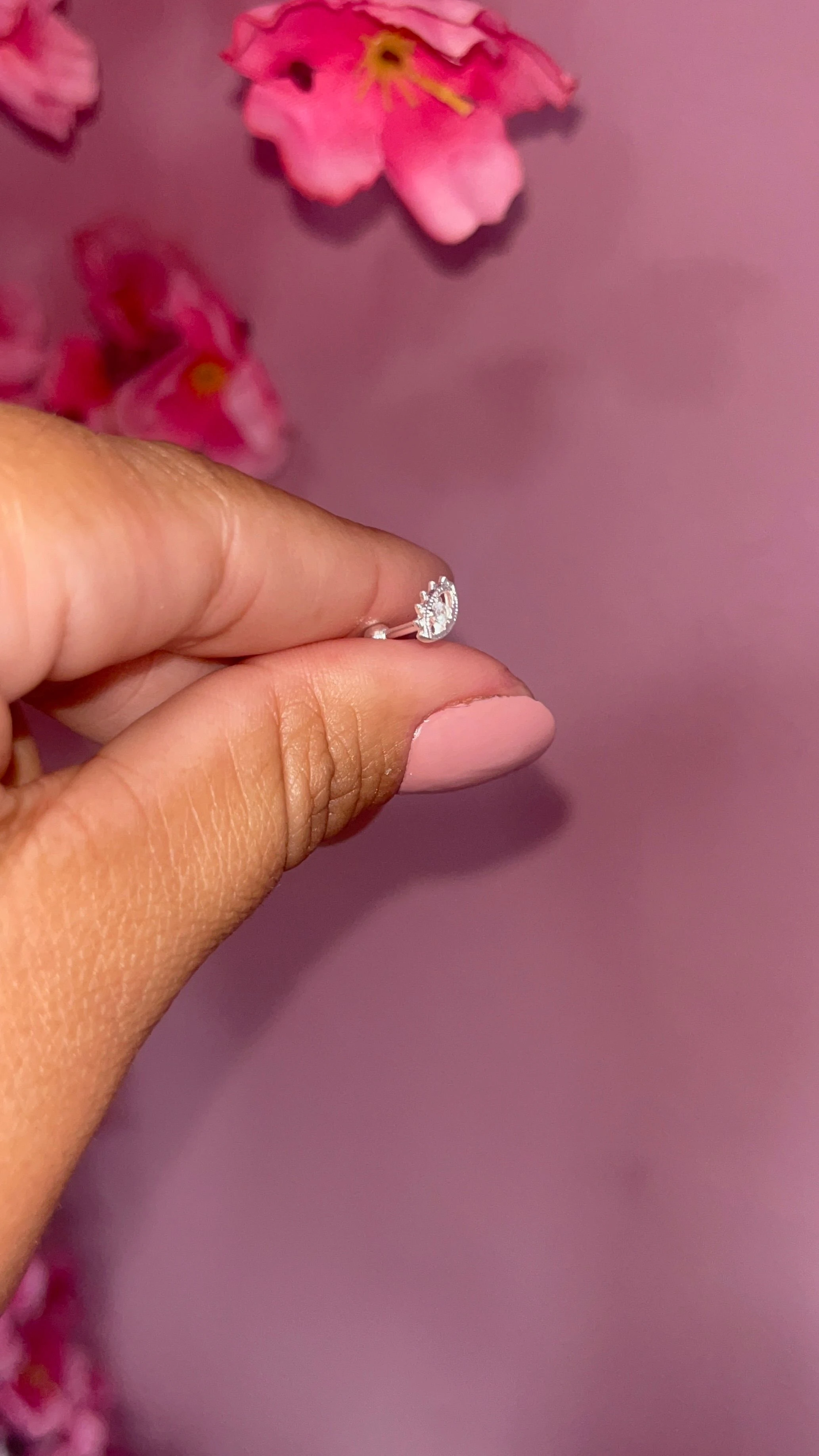 Piercing de Furo olho grego - 2