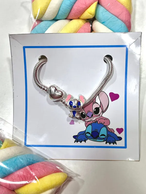 Kit Pulseira + Berloque Stitch