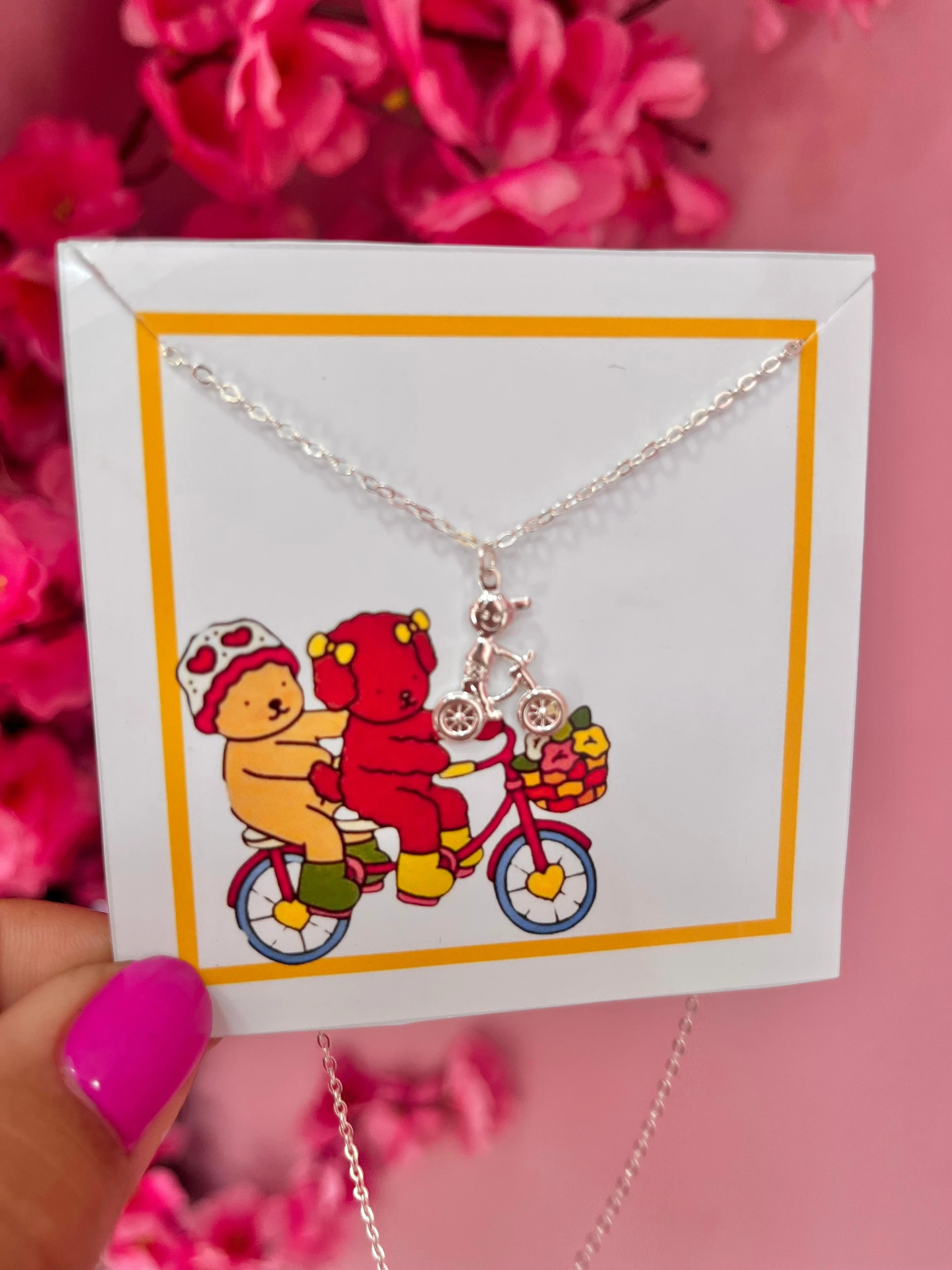 Cordão infantil masculino bicicleta  - 1