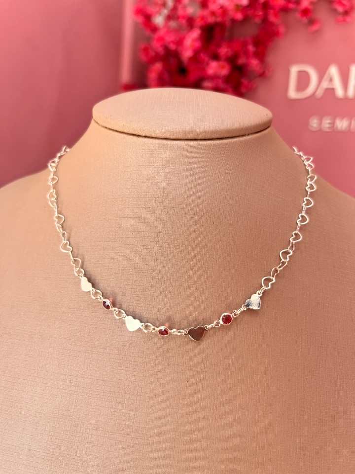Choker Amor eterno Rosa  - 1