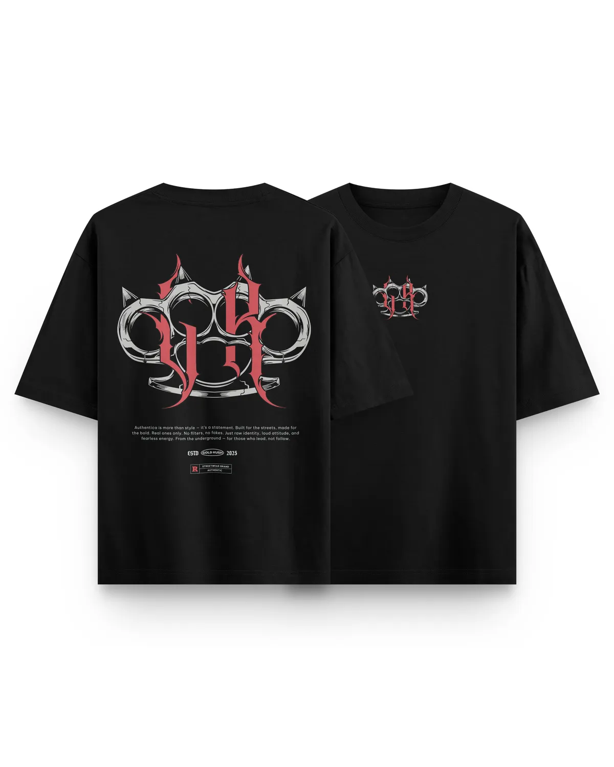 T-SHIRT GK BRASS KNUCKLES - 1