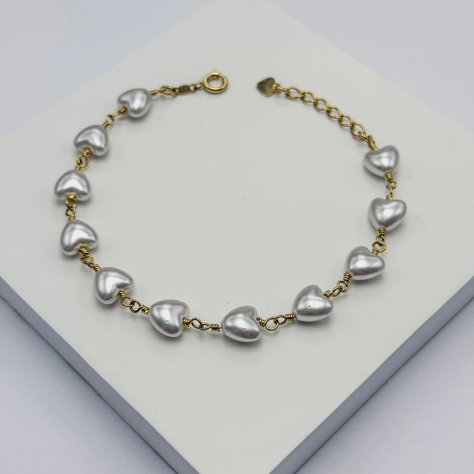 Pulseira corações - 3