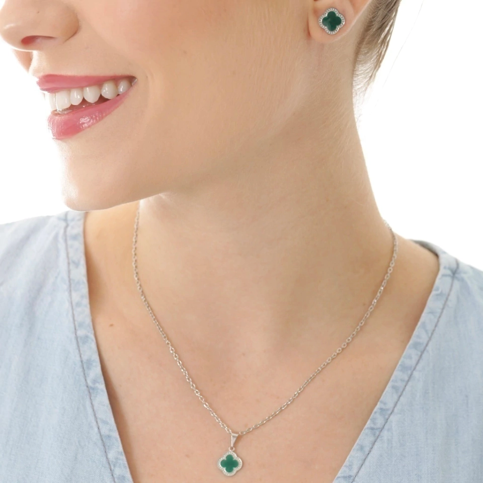 Conjunto trevo verde - 2