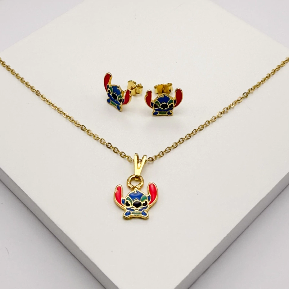 Conjunto infantil Stitch