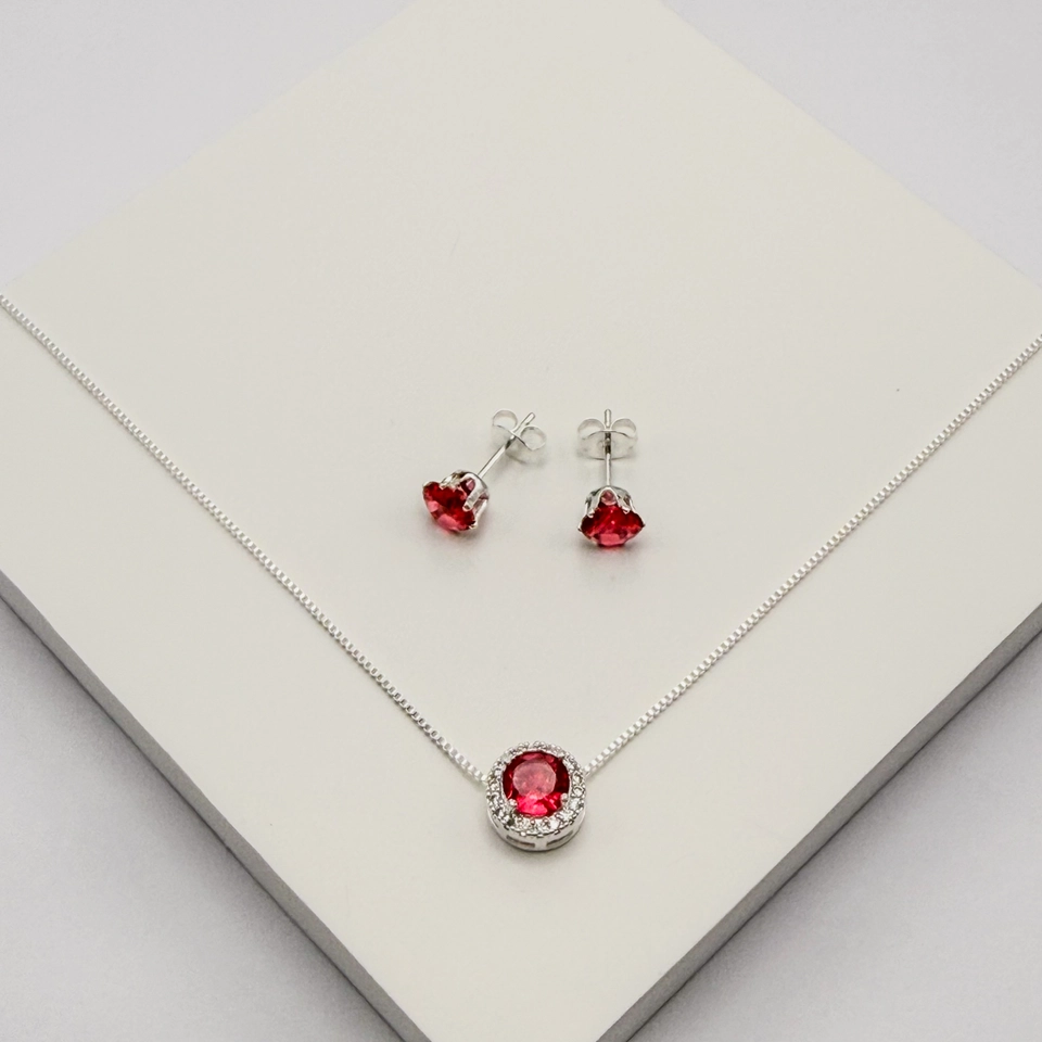 4126 - Conjunto redondo rosa