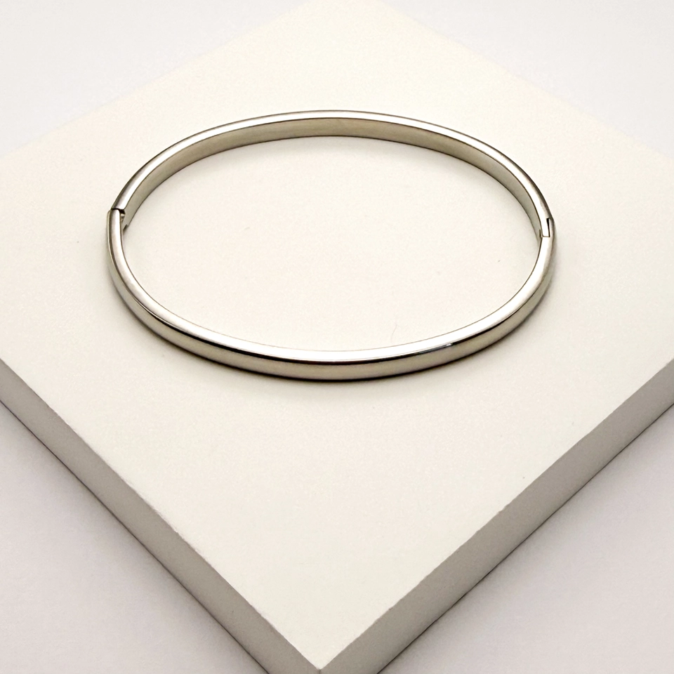 00037 - Bracelete liso 4MM