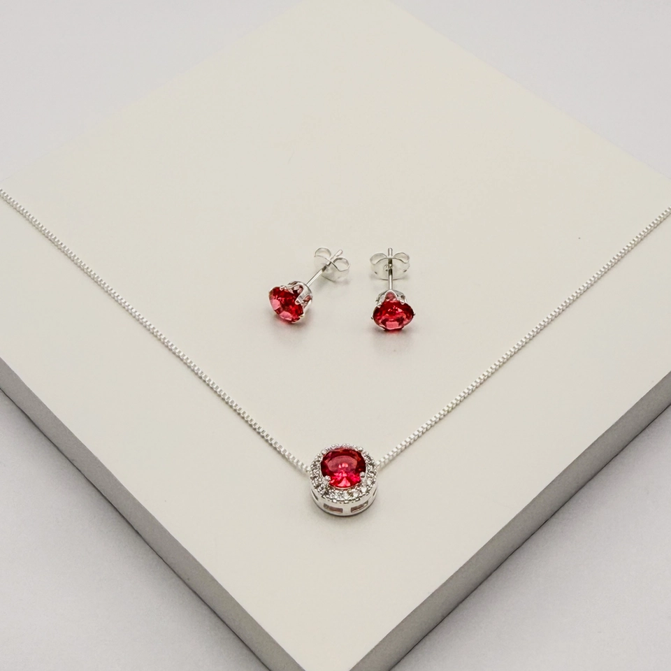 4126 - Conjunto redondo rosa - 2