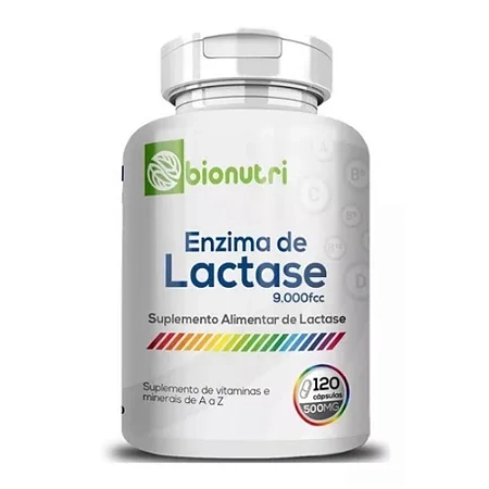 ENZIMA DE LACTASE BIONUTRI - 120 CAPS