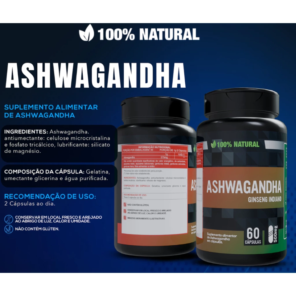 ASHWAGANDHA-120 CAPSULAS - 3