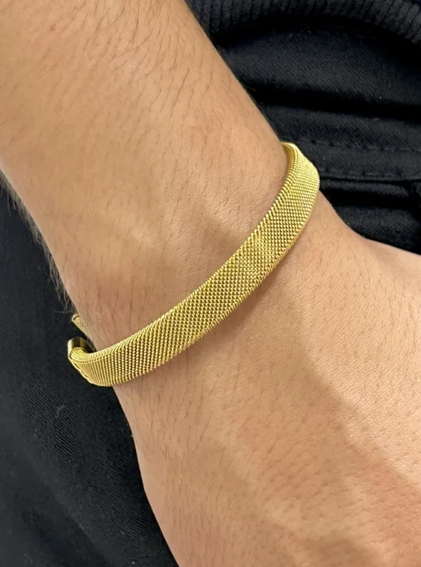 Bracelete Regulavél banhado a ouro 18k - imagem 2