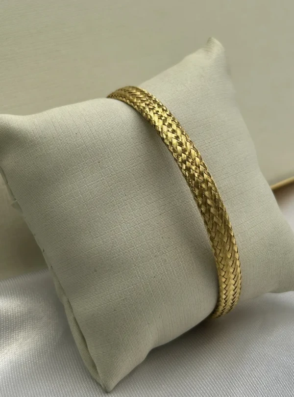Bracelete Regulavél banhado a ouro 18k - imagem 1