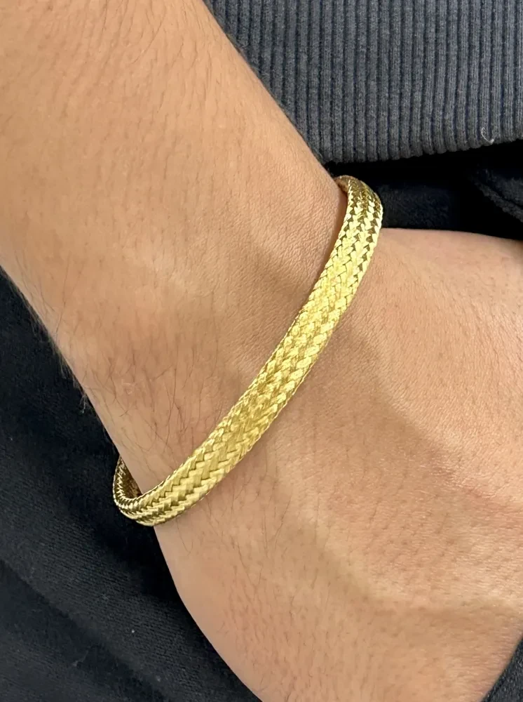 Bracelete Regulavél banhado a ouro 18k - 2
