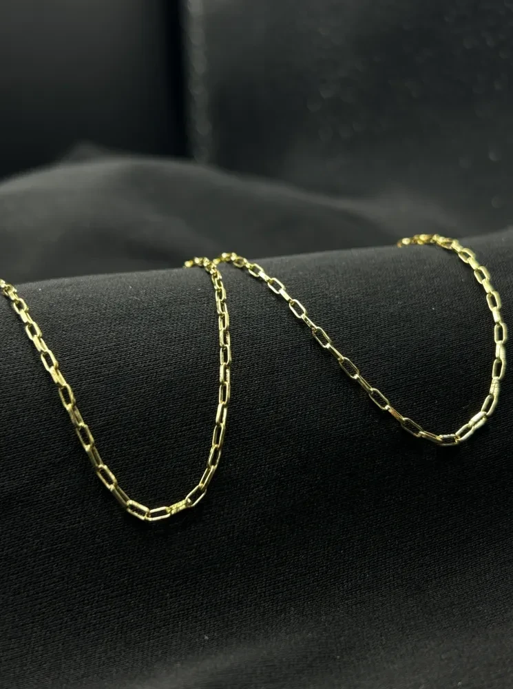 Corrente Cartier - 2MM banhado a ouro 18k - 2