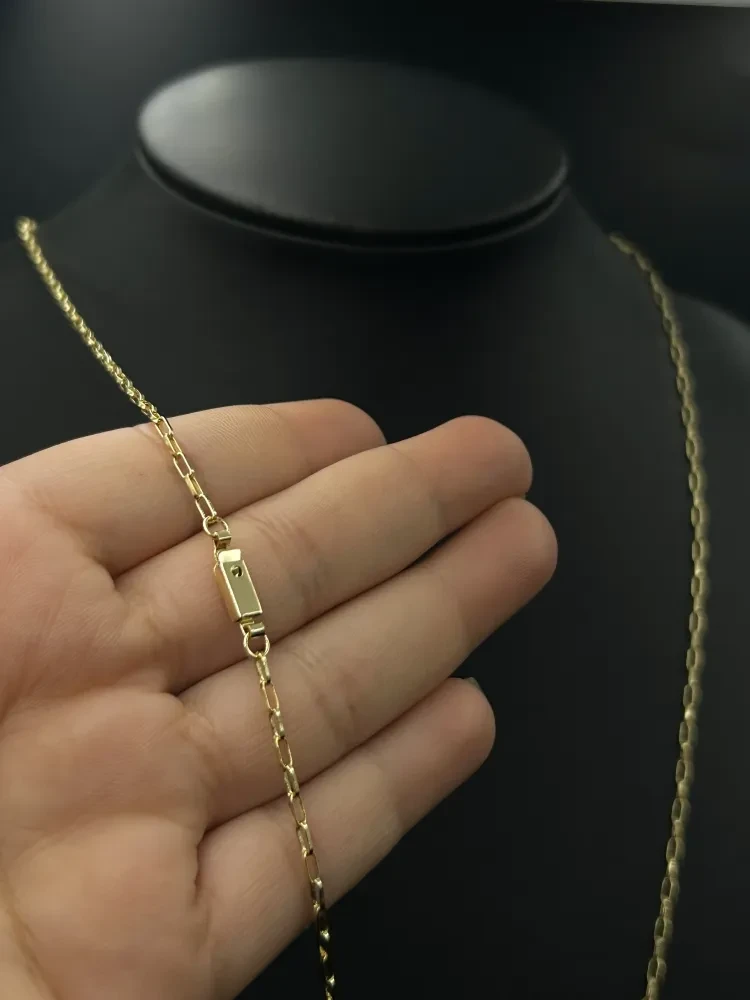 Corrente Cartier - 2MM banhado a ouro 18k - 1