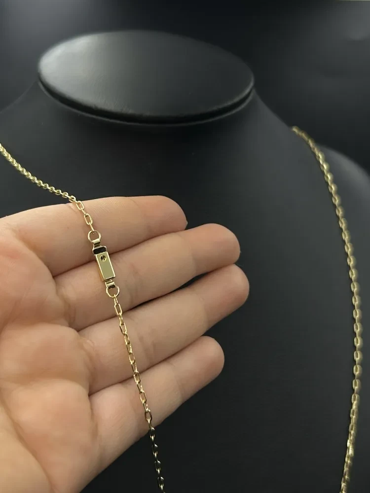 Corrente Cartier Long - 2MM banhada a ouro 18k - 1