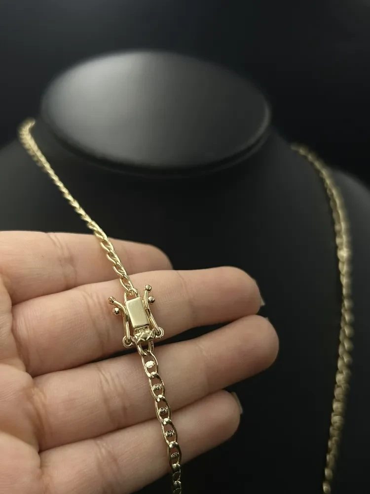 Corrente Elo Gucci - 3MM banhado a ouro 18k - 1