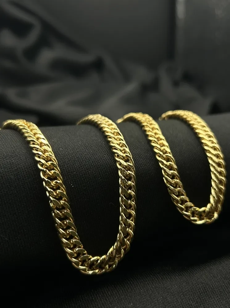 Corrente Grumet - 5MM Banhado a ouro 18k - 2