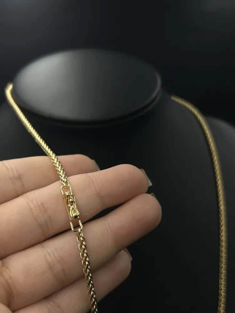 Corrente Peruana - 3MM Banhado a ouro 18k - 1