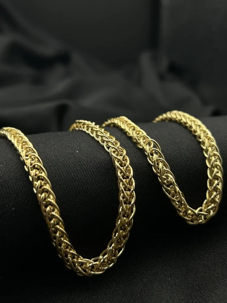 Corrente Peruana - 5MM Banhado a ouro 18k - 2