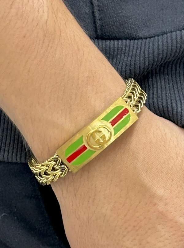 Bracelete Gucci Banhado a ouro 18k - imagem 2