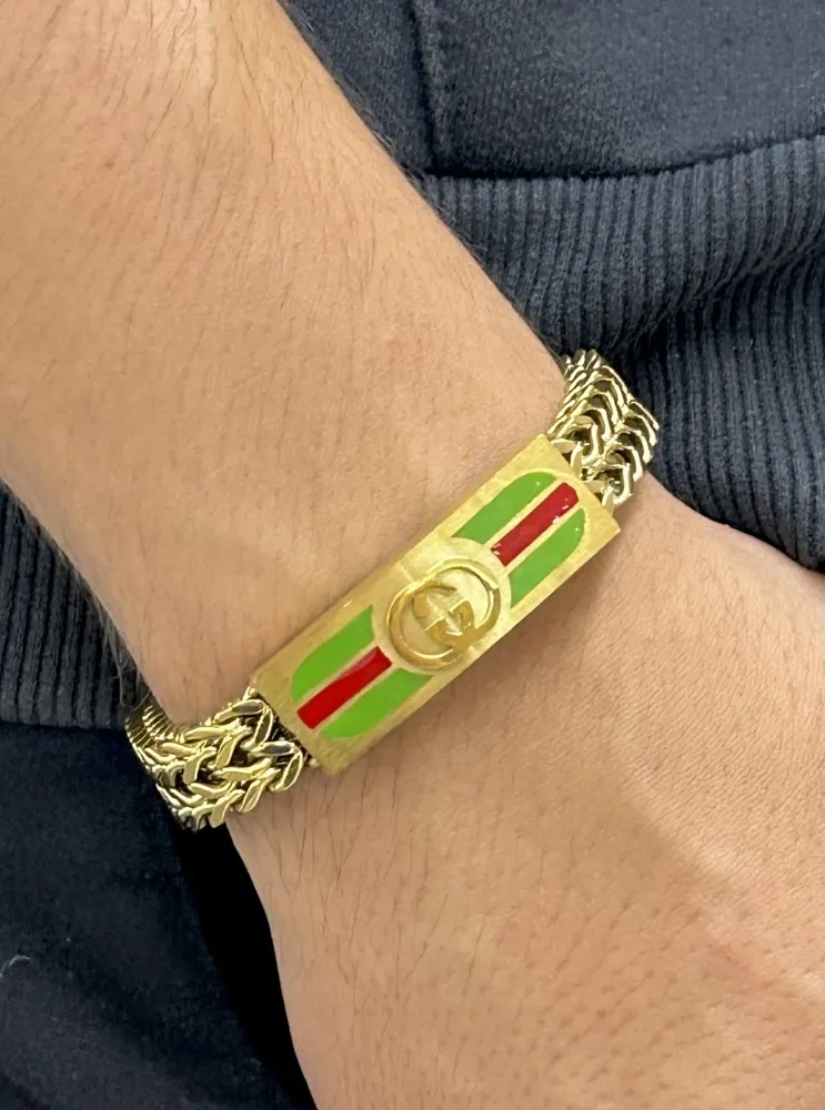 Bracelete Gucci Banhado a ouro 18k - 2